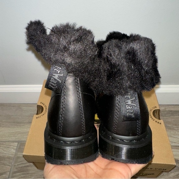 New Size 5 Dr. Martens 1460 Kolbert Boot - Black - Picture 6 of 8